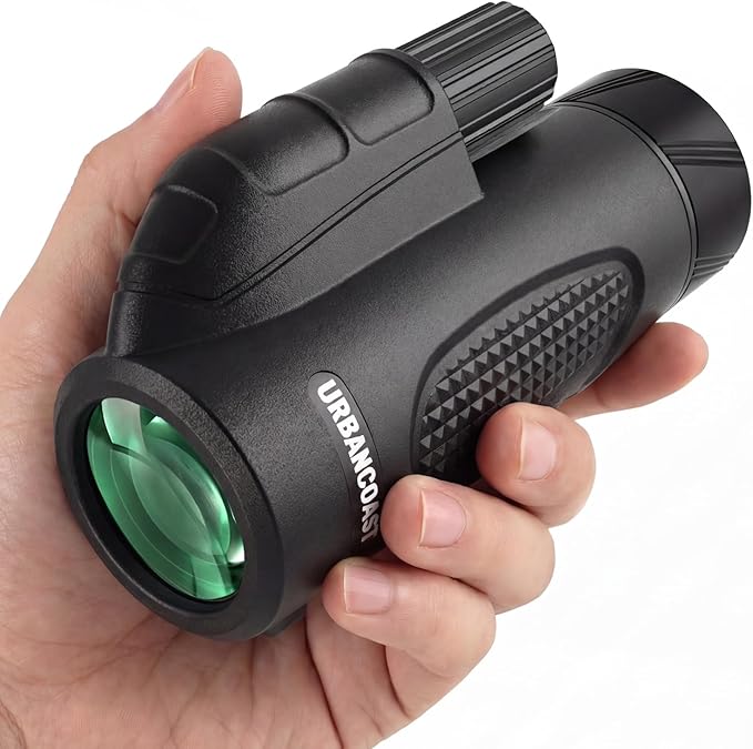 8x32 Mini Monocular Telescope for Adults with IP67 Waterproof with BAK4 Prism & FMC Lens, Lightweight Monocular for Bird Watching, Hiking, Camping, Sports