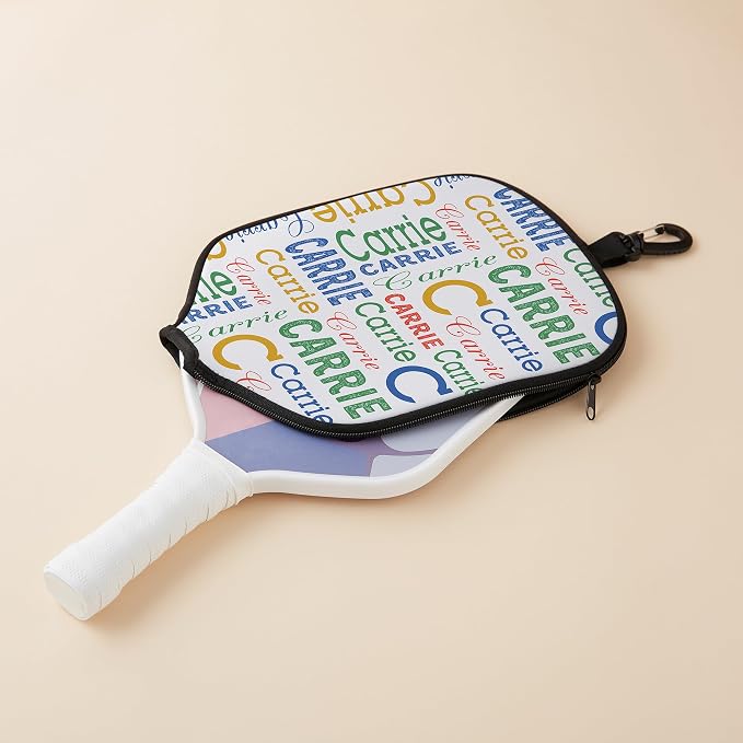 Personalization Universe Personalized Pickleball Paddle Covers