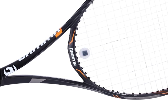 Gamma Shockbuster Button Tennis Racket Dampener, Easy-to-Install Tennis Dampener with Zorbicon Gel Technology Minimizes Vibration During Prolonged Use