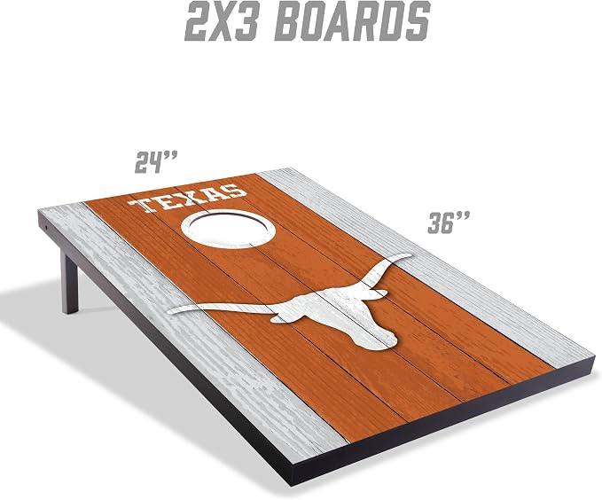 YouTheFan NCAA 2' x 3' Portable Cornhole Game with Logo Bags