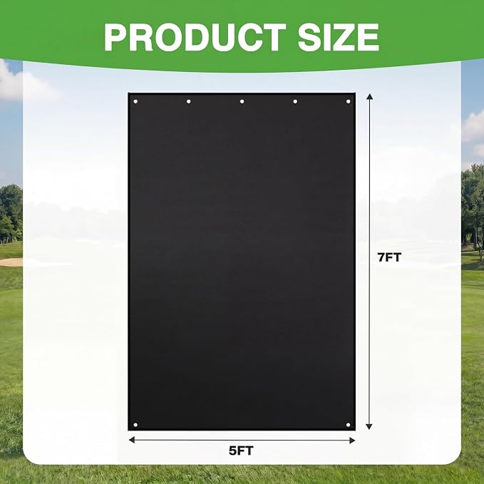 Batting Cage Backstop Heavy Duty Reinforced Baseball Batting Cage and Net Saver for Baseball Softball Hitting Pitching
