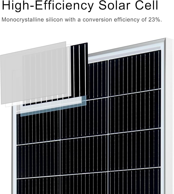 450 Watt 12Volt Solar Panel Kit 3X150W Monocrystalline Module 40A Charge Controller for RV, Boats, Trailer, Camper,Off-Grid System(450W Solar kit)