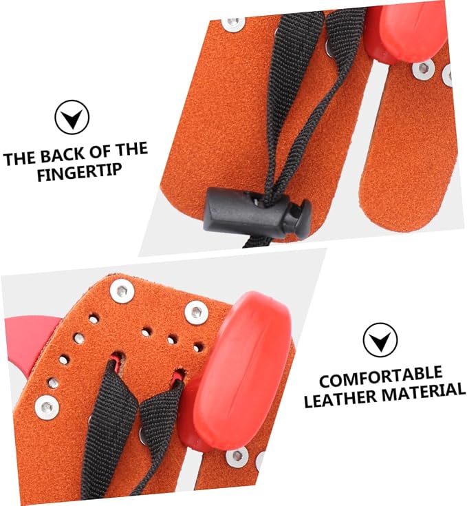 ibasenice Finger Guard Accessories Bow Hand Finger Sleeves Finger Braces Finger Protector