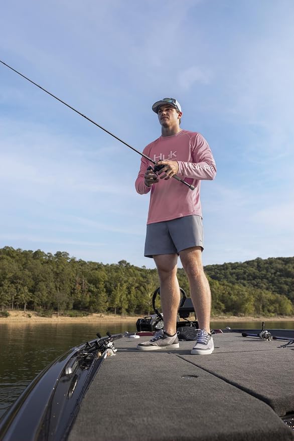 HUK Men's Pursuit Volley Short, Quick-Dry Fishing Shorts for Men