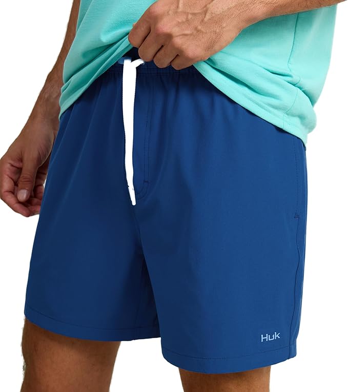 HUK Men's Pursuit Volley Short, Quick-Dry Fishing Shorts for Men