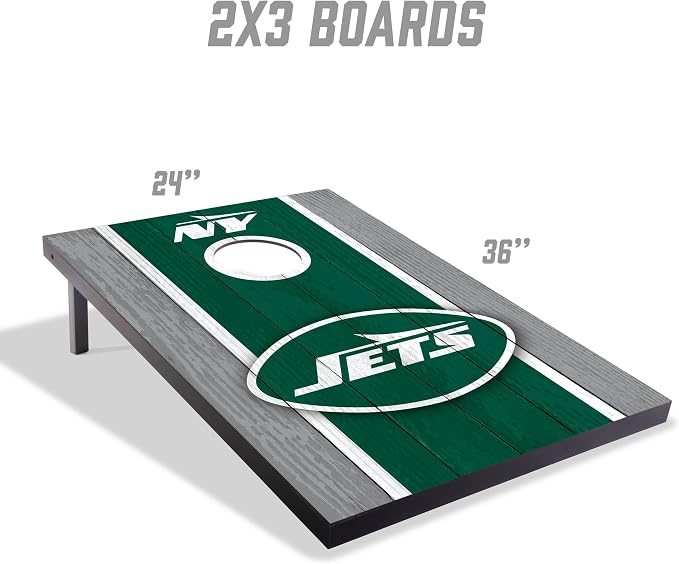 YouTheFan NFL 2' x 3' Portable Cornhole Game with Logo Bags