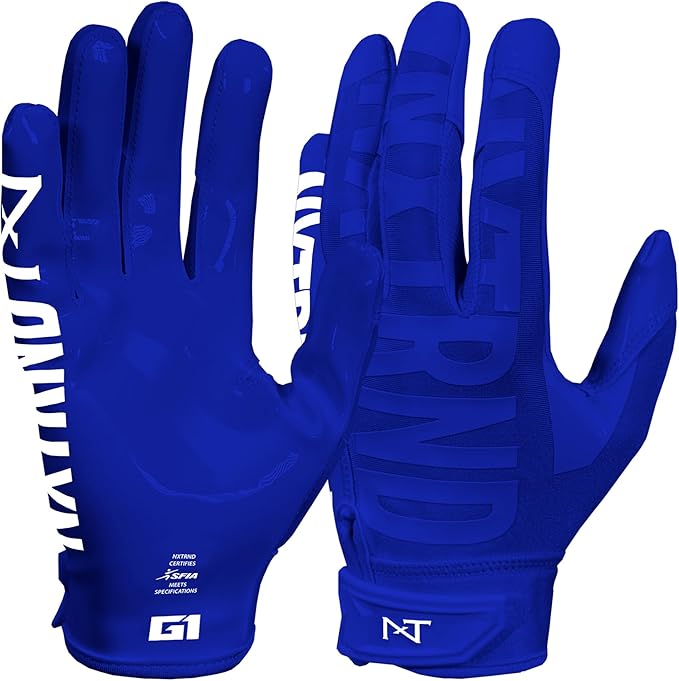 Nxtrnd G1 Pro Men's Football Gloves, Adult Sticky Receiver Gloves