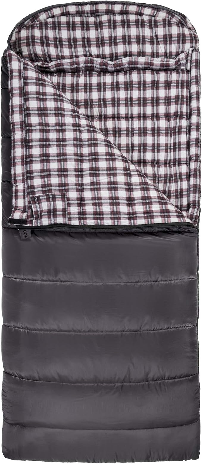 Teton Celsius XXL Sleeping Bag, Cold Weather Sleeping Bags for Adults and Kids, Camping Made Easy and Warm. Compression Sack Included