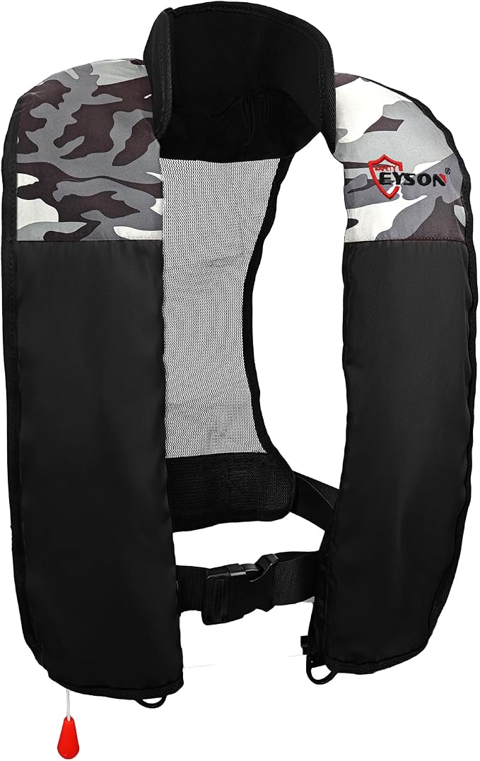 Automatic Inflatable Life Jacket,Preserver PFD for Adults,Life Vest for Adult,Supports Weight up to 330 pounds