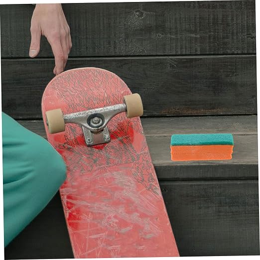 Mikikit 3pcs Skateboard Grip Tape Cleaner Rubber for Dust and Removal for Skateboards Tennis Rackets and Shoe Soles