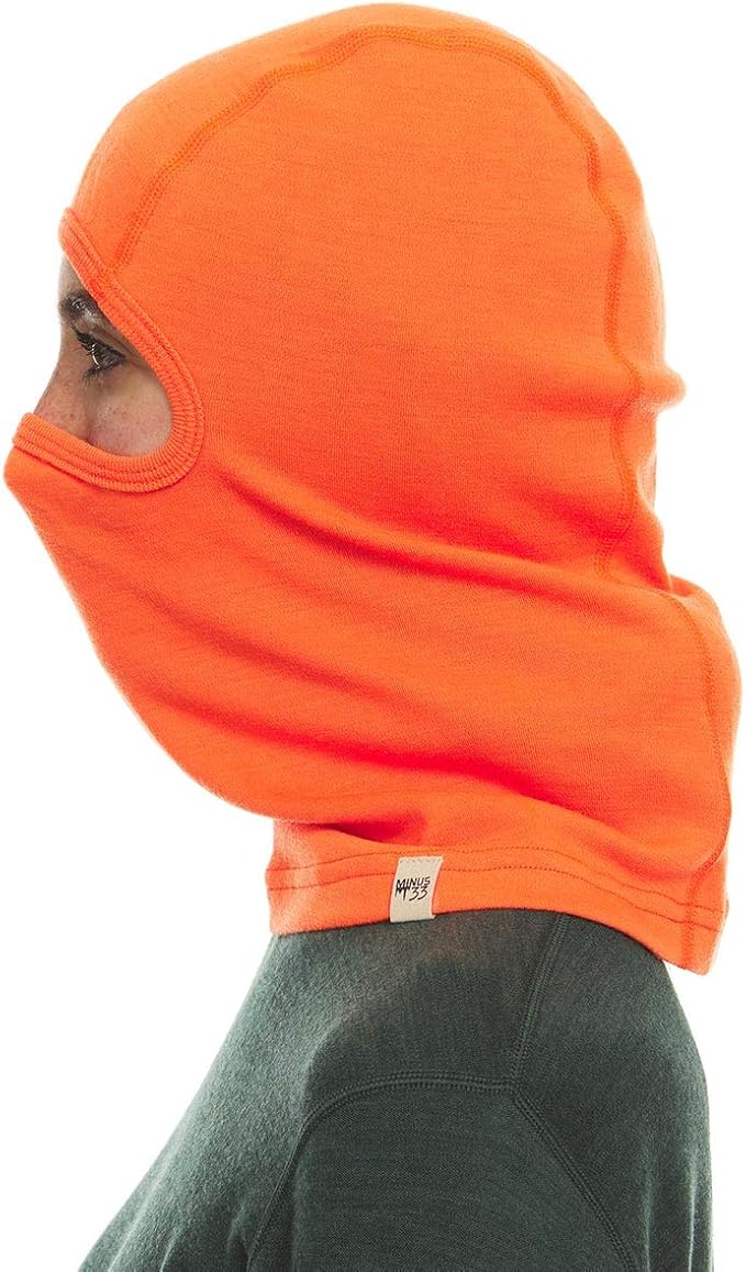 100% Merino Wool Balaclava - Winter Ski Mask - Face Mask - Cold Weather Gear
