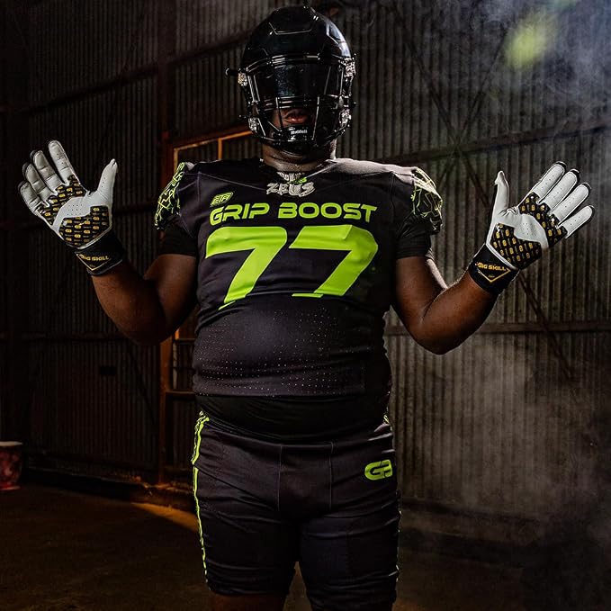 Grip Boost Big Skill 2.0 Adult Lineman Football Gloves