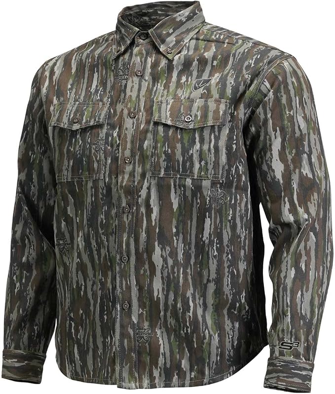BLOCKER OUTDOORS Lightweight Finisher Turkey Hunting Button-Up Shirt