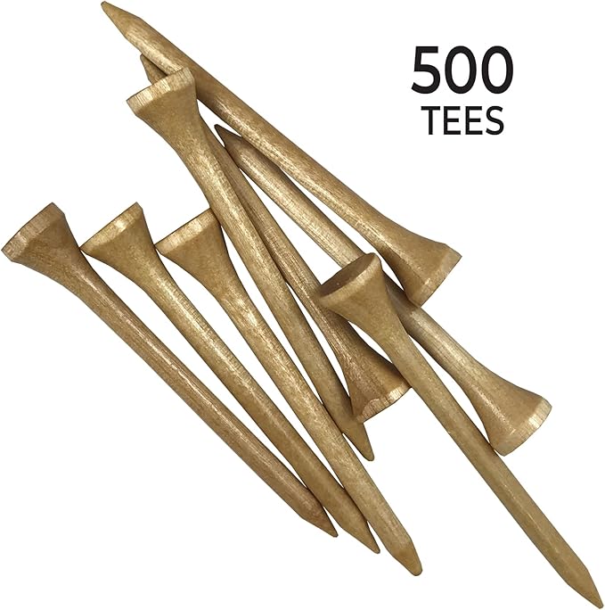 Pride Golf Tee, 2-3/4 inch Deluxe Tee, 500 Count