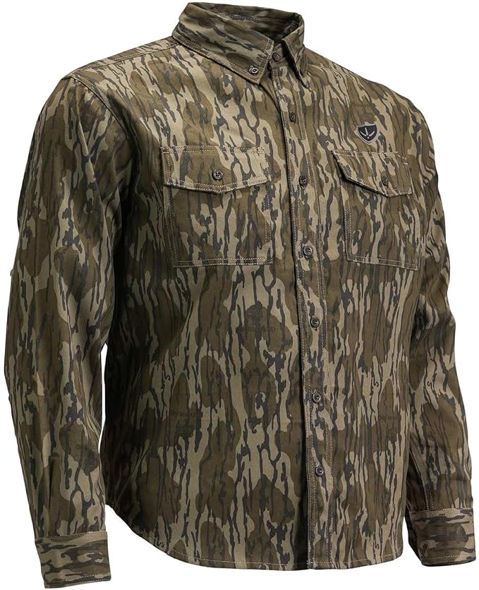 BLOCKER OUTDOORS Lightweight Finisher Turkey Hunting Button-Up Shirt