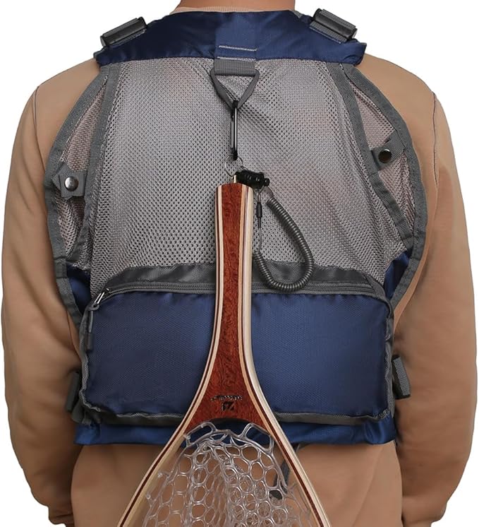 Kylebooker Fly Fishing Vest Pack Adjustable for Men and Women