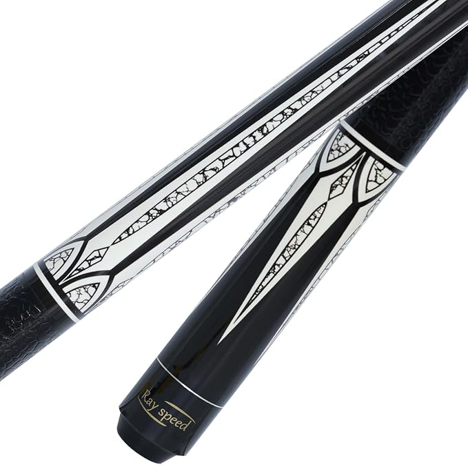 Pool Cue Stick Low Deflection Shaft Billiard Cue Stick with Hard Case 19-20 oz Professional Pool Stick
