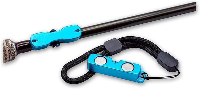 Cling Fishing Products Mag Grab Rod Rack Magnetic Fishing Rod Holder, Tippet Threader, Hook Keeper, Eye Cleaner for Fly Fishing