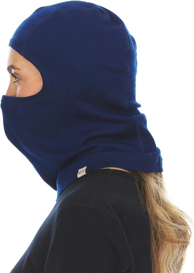 100% Merino Wool Balaclava - Winter Ski Mask - Face Mask - Cold Weather Gear
