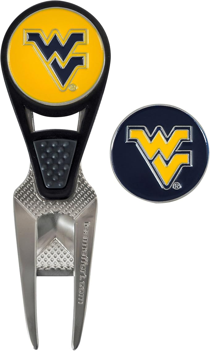Team Effort Collegiate CVX Ball Mark Repair Tool & 2 Ball Markers
