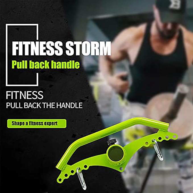 Adjustable Lat Pull down Bar, Cable Machine Attachments for Gym, Home Gym Fitness T-bar Row Pulldown Attachments, Lat Pull Down Machine Wide Grip Neutral Grip Handle