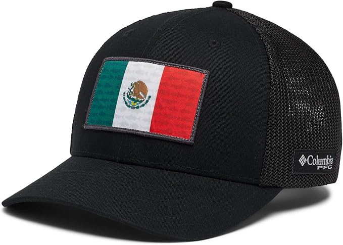 Columbia Unisex PFG Fish Flag Mesh Ball Cap