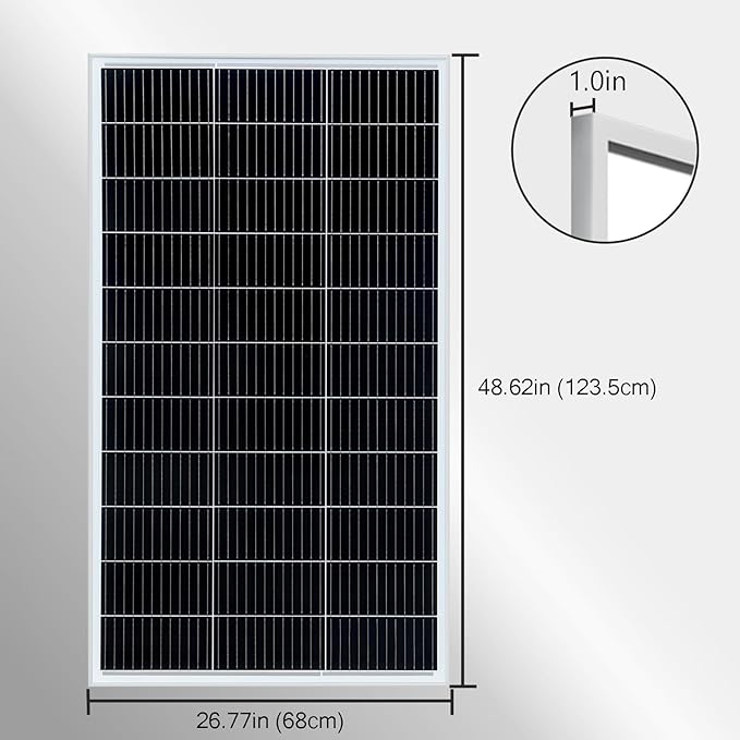 450 Watt 12Volt Solar Panel Kit 3X150W Monocrystalline Module 40A Charge Controller for RV, Boats, Trailer, Camper,Off-Grid System(450W Solar kit)