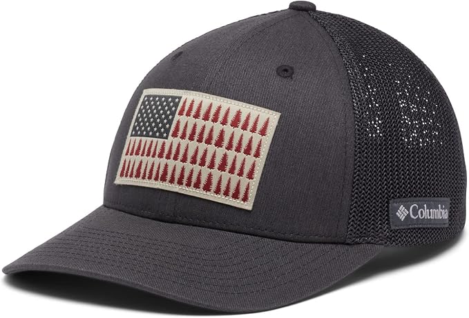 Columbia Unisex PFG Fish Flag Mesh Ball Cap