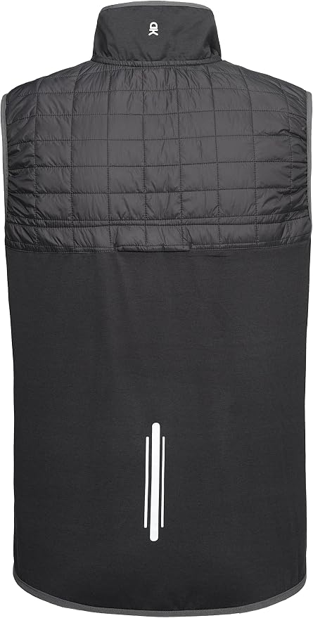 Little Donkey Andy Men's Lightweight Golf Vest Warm Outdoor Sleeveless Jacket for Hiking Travel Running Casual