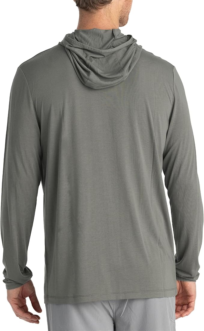 Free Fly Men's Lightweight Hoodie - UPF 20+ Sun Protection Hoodie for Men - Breathable Long Sleeve Sun Shirt for Fishing