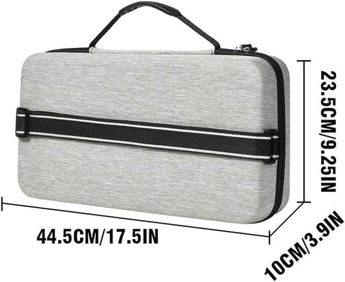 Pickleball Racquet Bag Accessory Sturdy EVA Zipper Closure Lightweight Organizer Storage Case for Outdoor Training Men Women