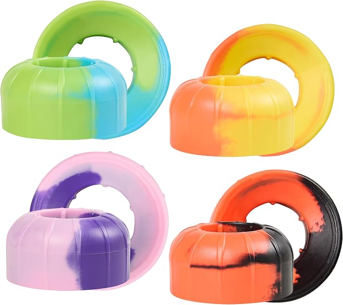 Bat Grip Choke Up Rings,Premium Choke Up Rings, Pressure Baseball Rings,Including: 8 Pack Choke up Rings, 2 Wrist Protectors