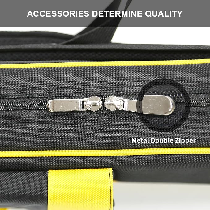 Pool Cue Case – Durable 4x4 & 4x5 Billiard Pool Cue Stick Carrying Case with Large Storage Space, Waterproof Billiards Accessories