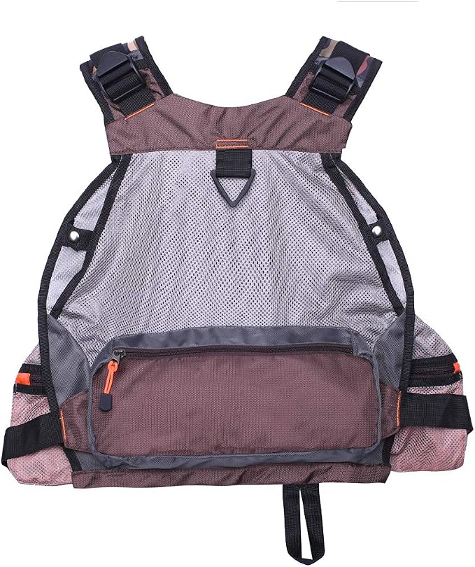 Kylebooker Fly Fishing Vest Pack Adjustable for Men and Women