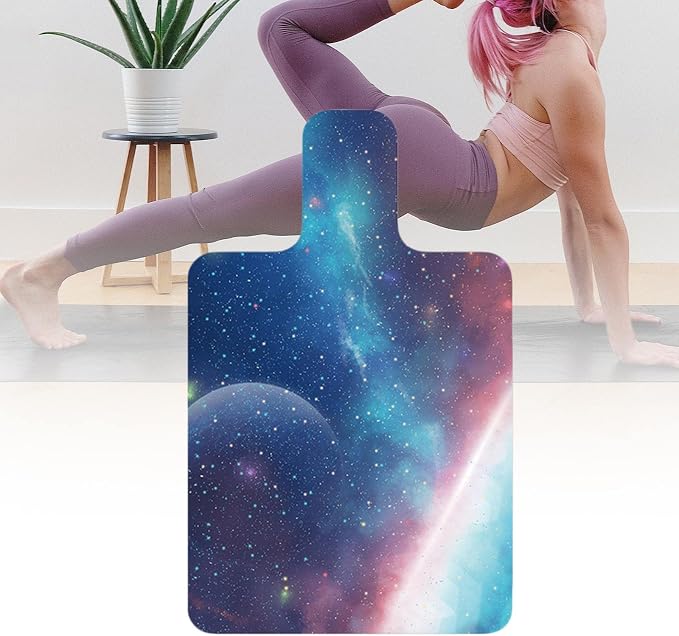Generic Pilates Reformer Mat Towel, Reformer Cover Protector with Sweat-Absorbing Handle, Pilates Equipment Accessories for Home And Class, Soft,