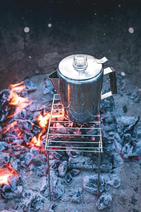 Stansport Chrome Plated Steel Portable Camp Grill