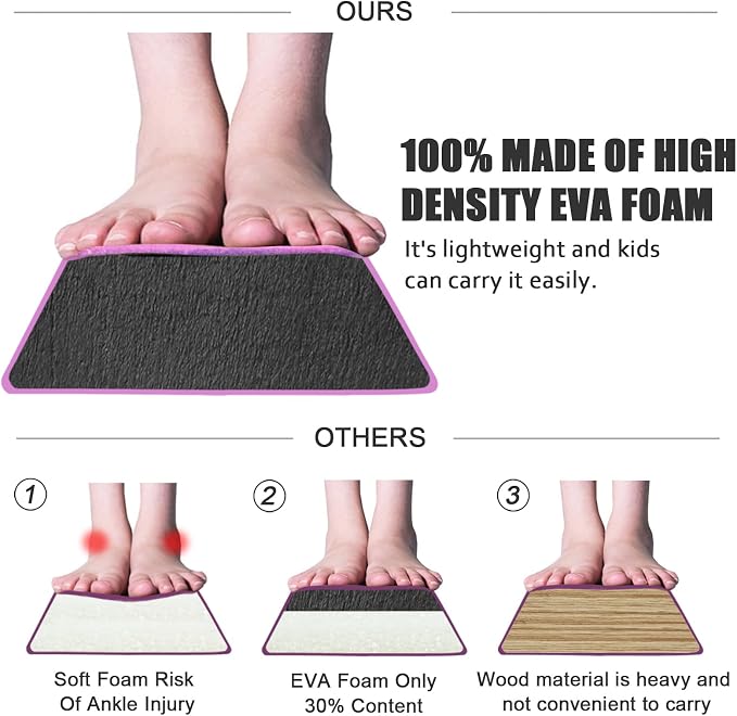 FBSPORT 8ft/9ft/9.5ft Balance Beam Folding Gymnastics Beam Foam Balance Floor Beam Equipment for Kids Adults, Suede Cover Anti Slip Base with Carry Bag for Home School Gym Training