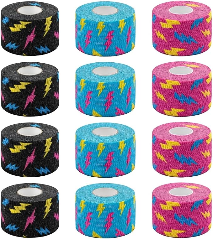 WARM BODY COLD MIND Lifting Thumb Tape for Weightlifting |1.5" x 20.6ft| - Hook Grip Tape for Gym, Powerlifting, Deadlift, Weight Lifting, Athletic Finger Wrap