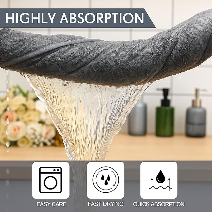 SmoothNovelty 2 Pack Bath Sheets 40 x 80 Inch Jumbo Extra Large Towels Set Oversized Quick Dry Coral Fleece Absorbent and Soft Lightweight Towels for Home Gym Travel Beach Spa Pool Hotel (Light Gray)
