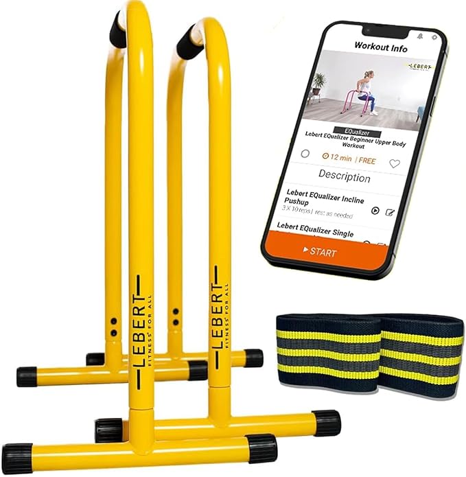 Lebert EQualizer Total Body Strengthener – Dip Station - Standard & XL