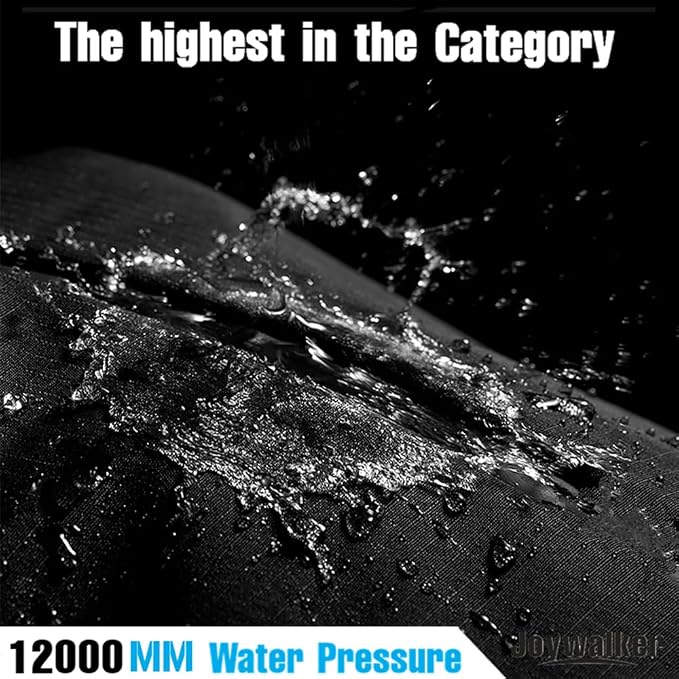 Joy Walker Waterproof Backpack Rain Cover, 12000mm Ultra-Waterproof, Upgraded Ultra-Strong Multilayers, Antislip Buckle Strap