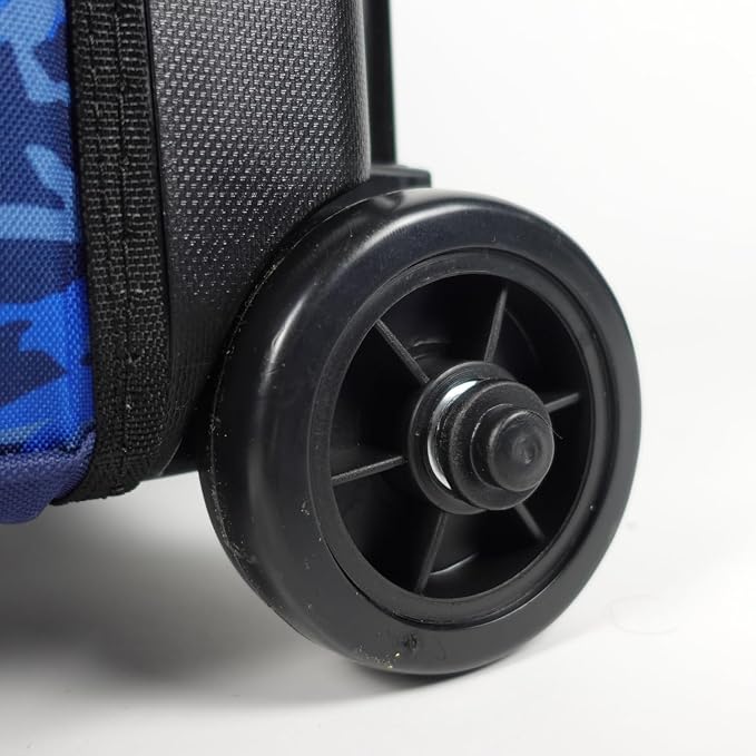 ELITE Basic Bowling Bag Double (2) Ball Roller with Rolling Wheels