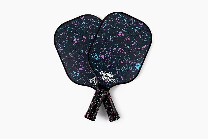 Carbon Fiber Pickleball Paddle – 16mm PP Honeycomb Core, Lightweight 220–235g, Comfortable Grip, Durable Design for Control & Power, Fun Designs
