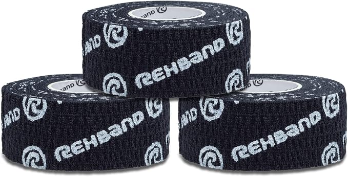Rehband Non-Slip Athletic Hook Grip Tape, Thumb Tape Crossfit, Powerlifting & Weightlifting Tape - Hookgrip Tape Protects Fingers Against Blisters