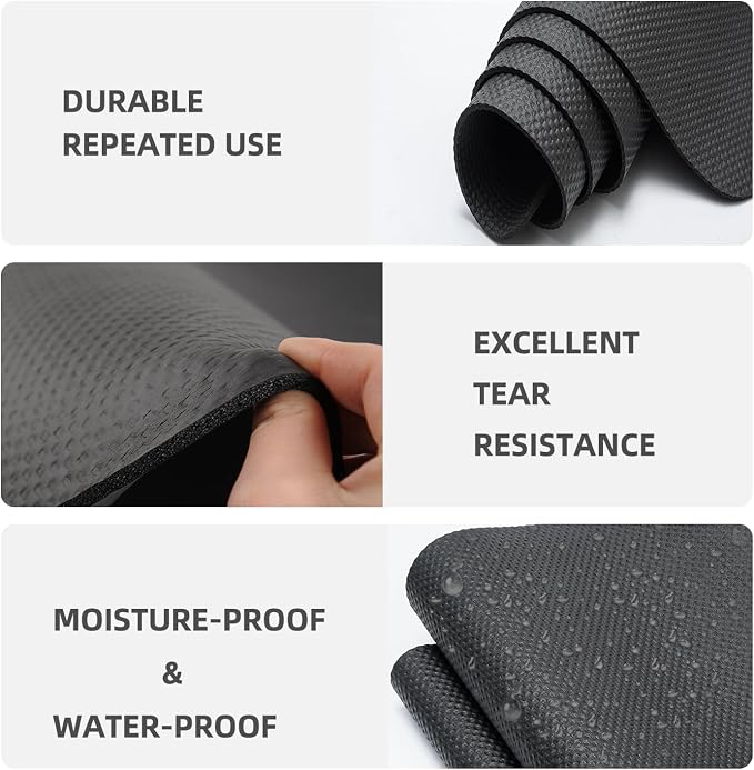Treadmill Mat,Bike Mat,Stationary Bike Mat,Foldable Treadmill Mat for Hardwood Floors and Carpet.for Exercise Bike,Exercise Equipment Indoor Cycles,Rowing Elliptical