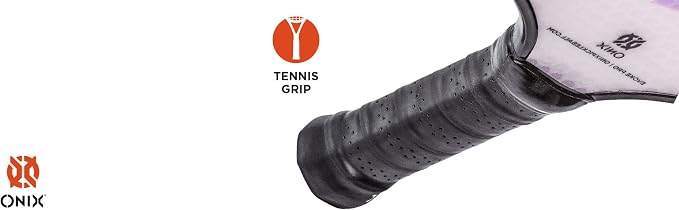 Onix Evoke Pro Composite Face Incredible Touch Maximum Control and Spin Pickleball Paddle – Polypropylene Honeycomb Core with Protective Edge Guard Widebody Shape