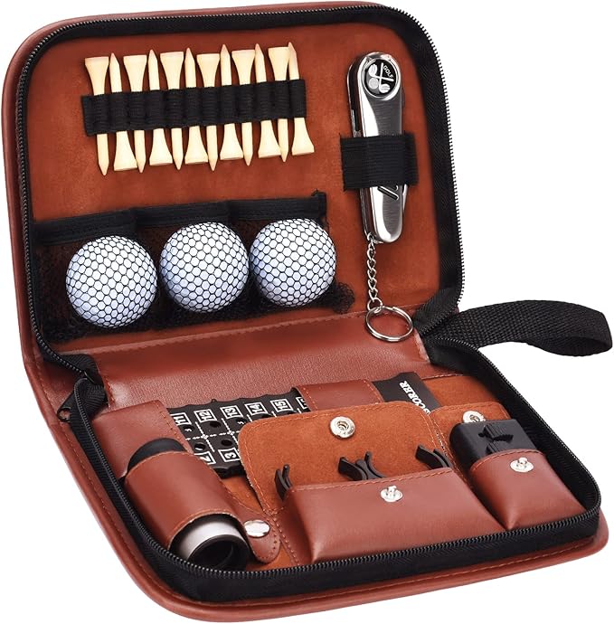 Jiskan Pro Golf Club Cleaner Brush+Golf Accessories Set Combo