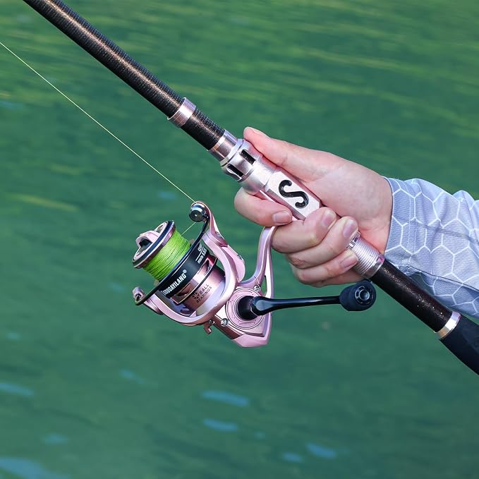 Sougayilang Telescopic Fishing Rod and Reel Combo, Collapsible Travel Fishing Pole and Spinning Fishing Reel, Fishing Gifts for Men/Women Adults