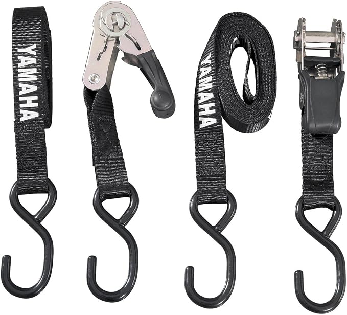 Yamaha Black Ratcheting Tie Downs - ACC-0SS58-40-29