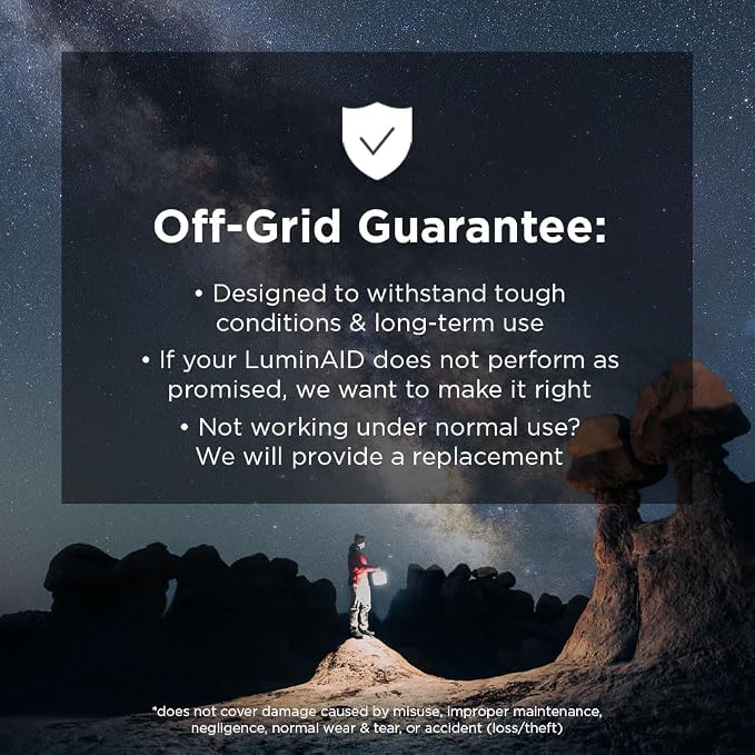 LuminAID Solar String Light with Phone Charger - Rechargeable Tent Lights for Camping - 32 ft String Lights Perfect for Camping, Backyard, Patio, RVs, Outdoor, Power Outages (1 Pack)